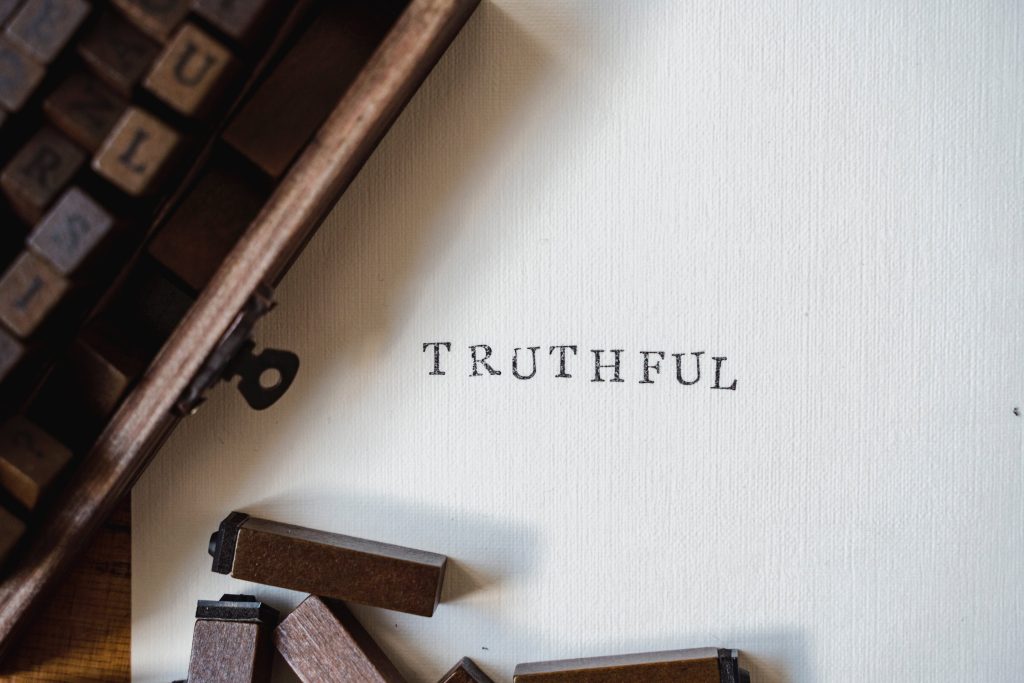 The word truthful
