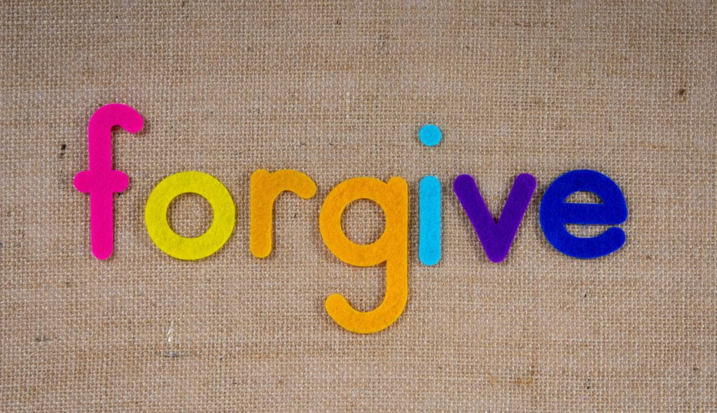 the word forgive