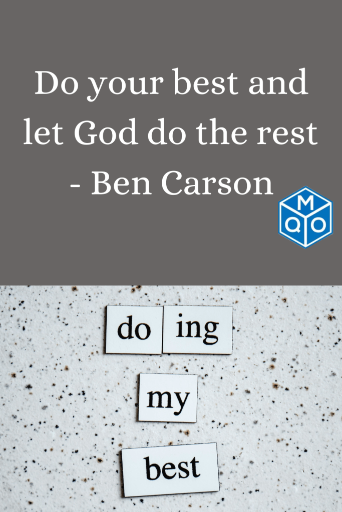 Empowering Wisdom - Do yOur best and let God do the rest.